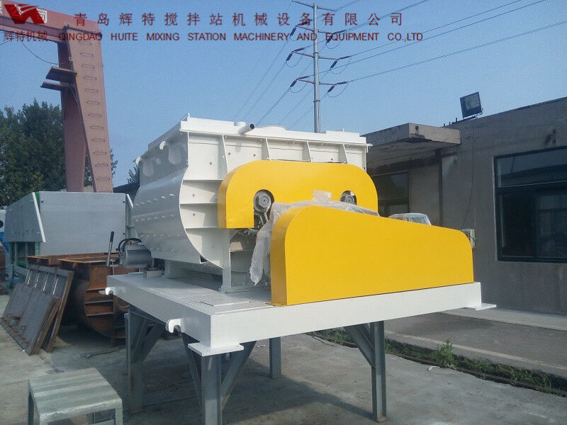 JS750攪拌臂采用偏心式設(shè)計(jì)，延長(zhǎng)使用壽命，青島輝特機(jī)械